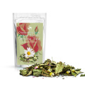 Té de hierbas aromático Rose de relajación superior que combina sabores de té de peonía blanca de manzanilla rosa